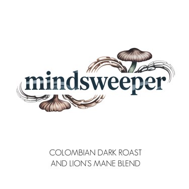 Mindsweeper 🧠 – Bold Colombian Dark Roast with Lion’s Mane for Brain-Boosted Sippin’